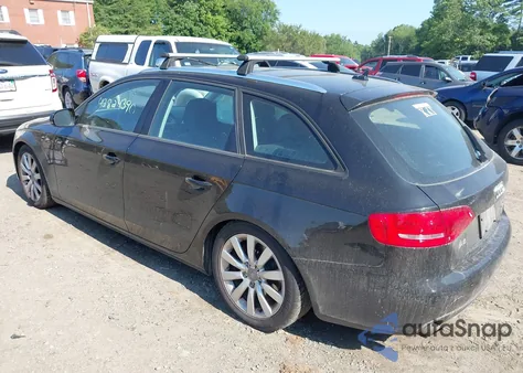 2012 Audi A4 2.0T Premium from USA, damaged, VIN WAUSFAFLXCA113965